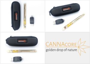Gold Vape Pen CANNAcore 30% CBG Full Spectrum