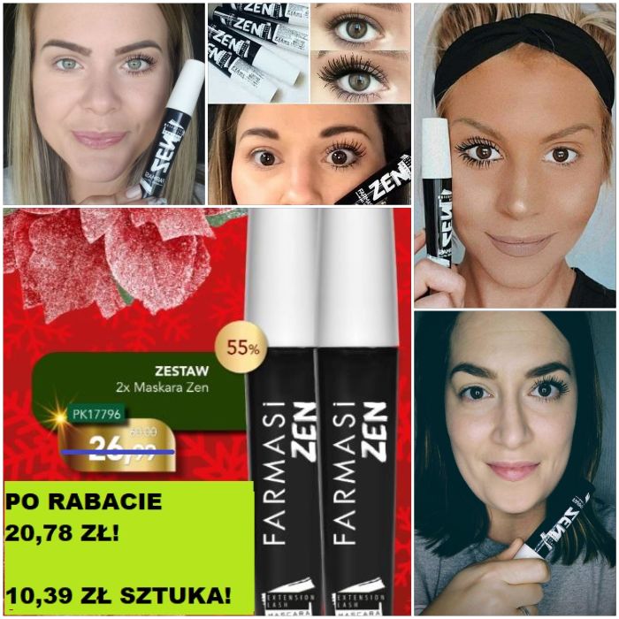 N1 (#ID:3349-3348-medium_large)  Zestaw 2x Zen Maskara w MEGA CENIE! z kategorii Kosmetyki i który jest w Kielce, Unspecified, 10, z unikalnym identyfikatorem - Podsumowanie zdjęć, fotografii, ramek i mediów wizualnych odpowiadających reklamie zaklasyfikowanej jako #ID:3349