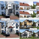 Projekt elewacji, wizualizacje 2D/3D, koncepcje przebudowy, remont domu - Bydgoszcz