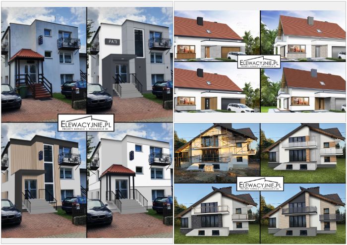 N1 (#ID:3913-3912-medium_large)  Projekt elewacji, wizualizacje 2D/3D, koncepcje przebudowy, remont domu z kategorii Remonty / budowlane i który jest w Bydgoszcz, Unspecified, , z unikalnym identyfikatorem - Podsumowanie zdjęć, fotografii, ramek i mediów wizualnych odpowiadających reklamie zaklasyfikowanej jako #ID:3913