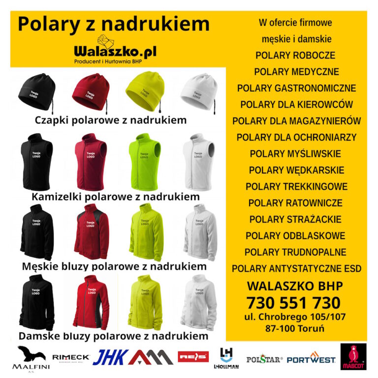 N1 (#ID:3428-4868-medium_large)  Walaszko BHP – firmowe kurtki polarowe z logo z kategorii + Producenci i Dostawcy i który jest w Torun, new, , z unikalnym identyfikatorem - Podsumowanie zdjęć, fotografii, ramek i mediów wizualnych odpowiadających reklamie zaklasyfikowanej jako #ID:3428